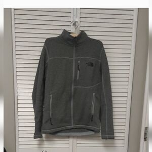 The North Face Charcoal Full-Zip Jacket